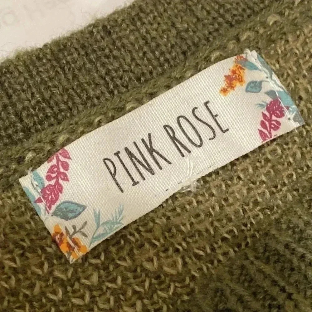 Pink Rose Sweater - Picture 3 of 5